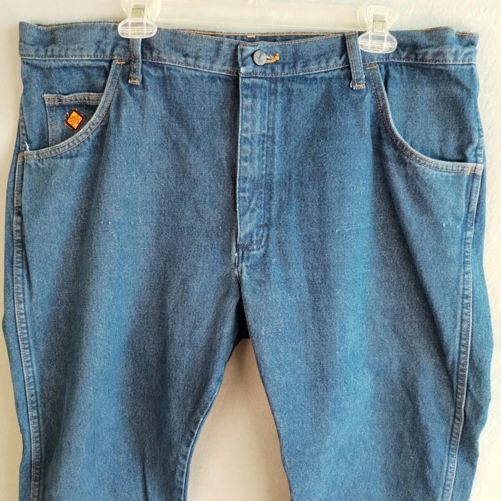 Wrangler FR Flame Resistant Men's Work Jeans 47MLW Regular Fit 40x30 HRC2 ATPV 2